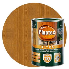 Влагостойкая лазурь для дерева Pinotex Ultra Орегон (1л)